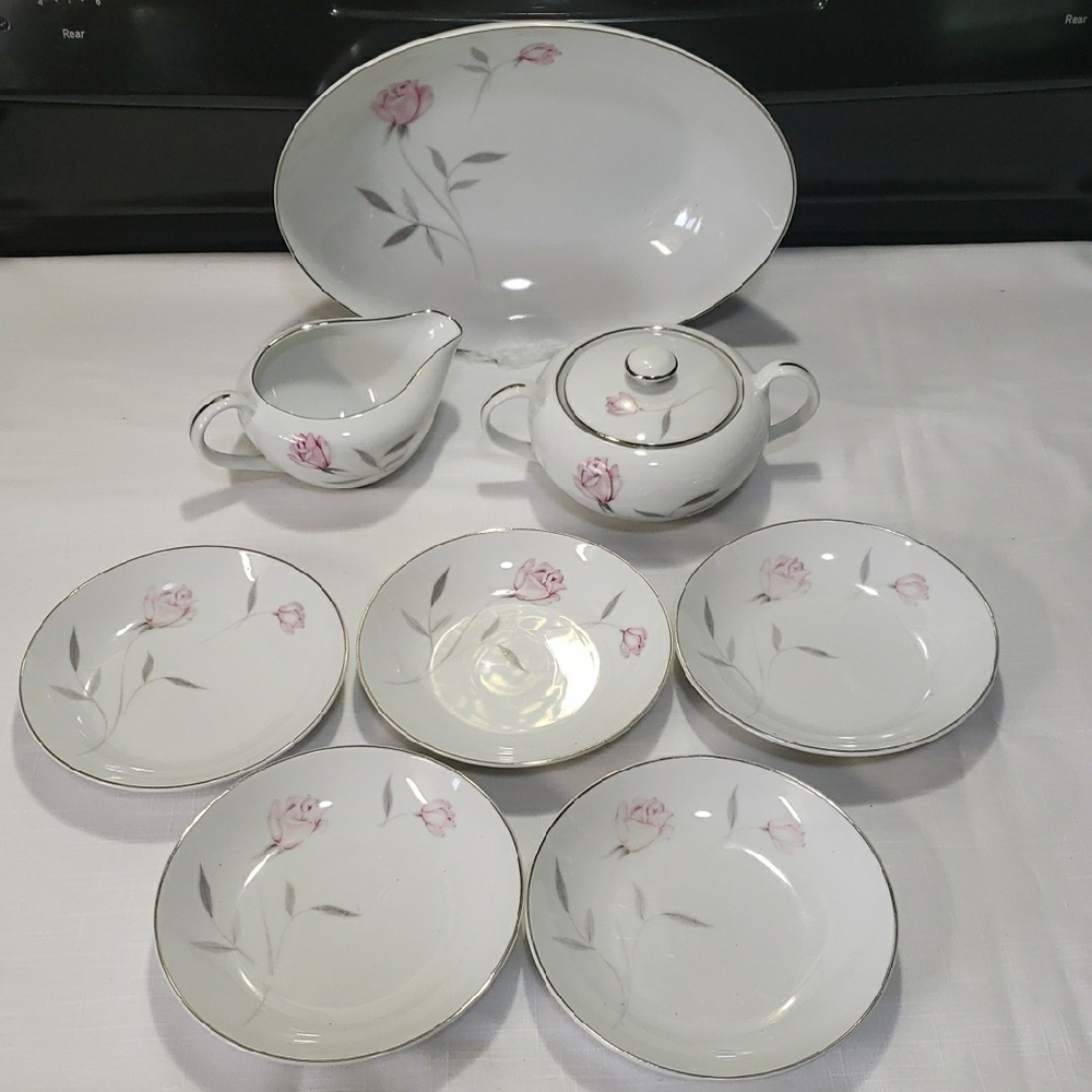 Rose Pattern Find Porcelain "Japan Innocence" 1977-1985 - Picture 3 of 9
